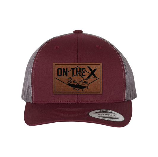 OTX Training Batt Diamond Leather Patch Snapback