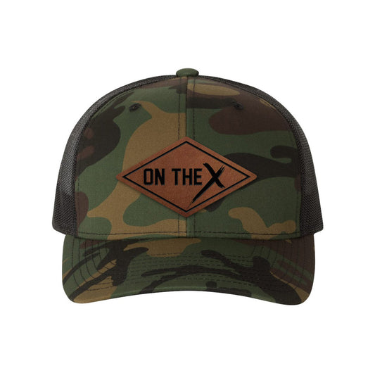 OTX Training Leather Diamond Patch Snapback