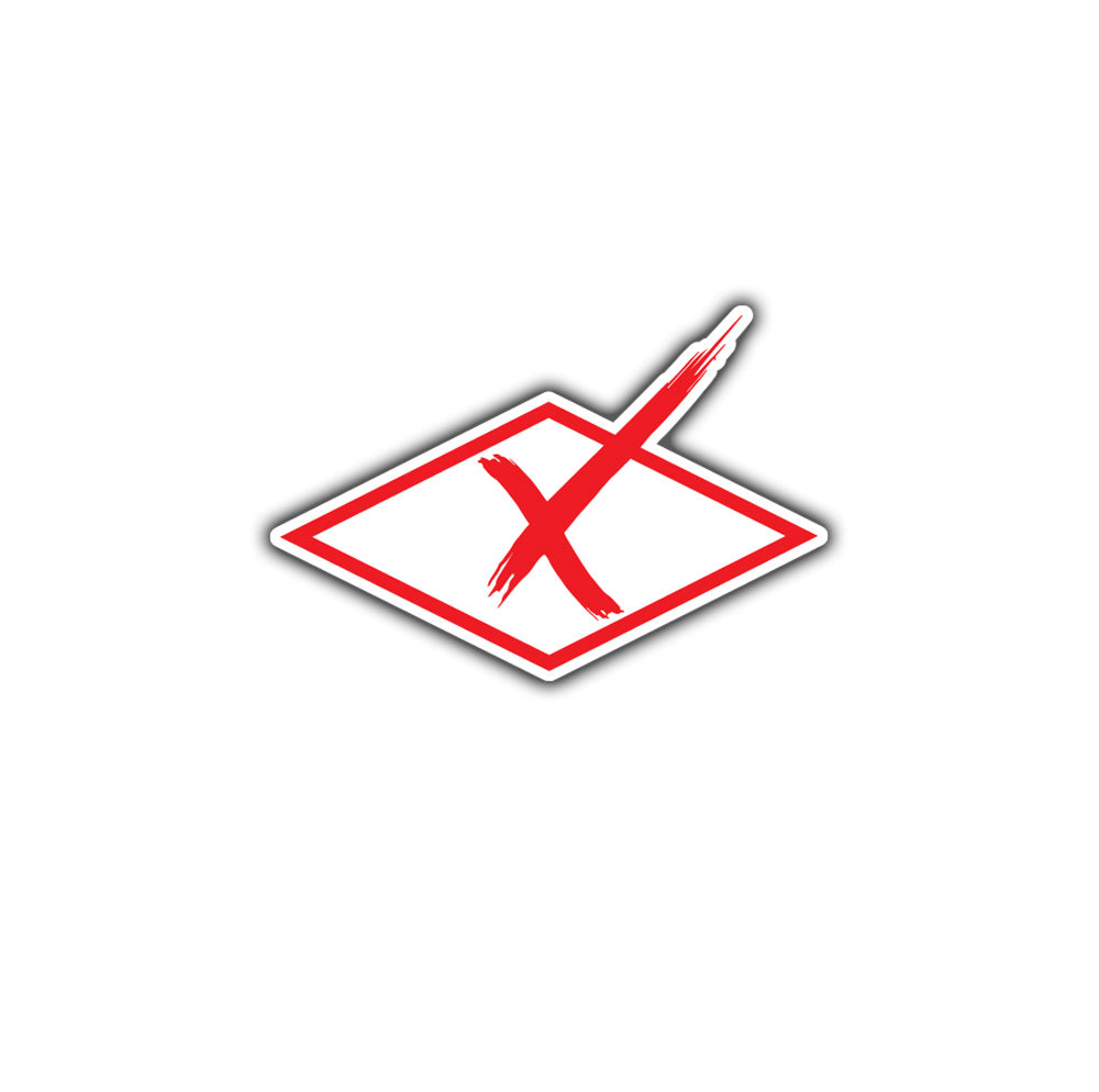 On The X Training Diamond Sticker