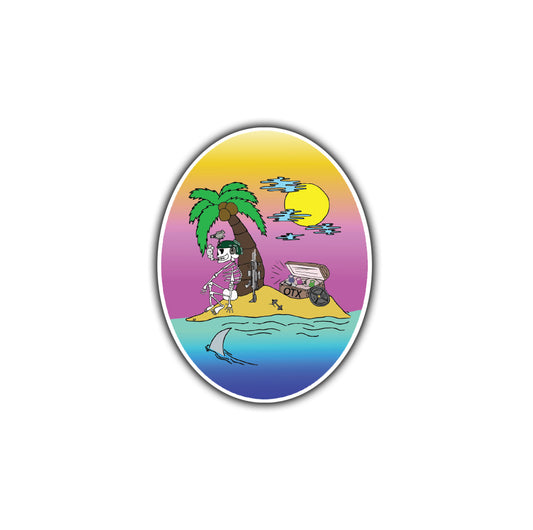 OTX Island Sticker