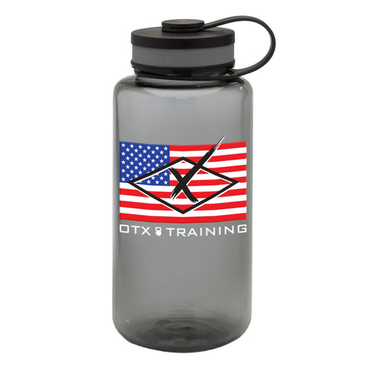 OTX Patriot Flag Water Bottle