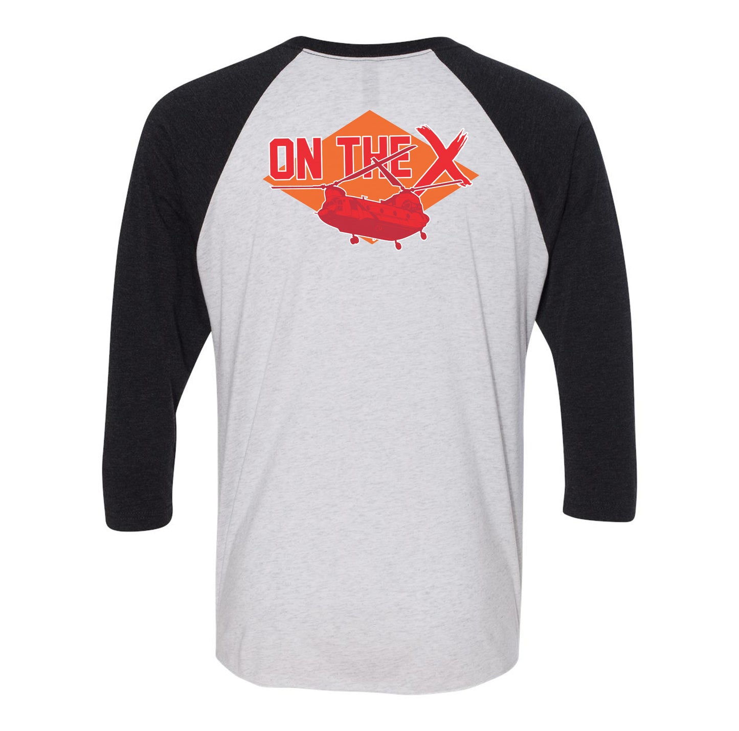 On The X Batt Diamond Raglan Tee