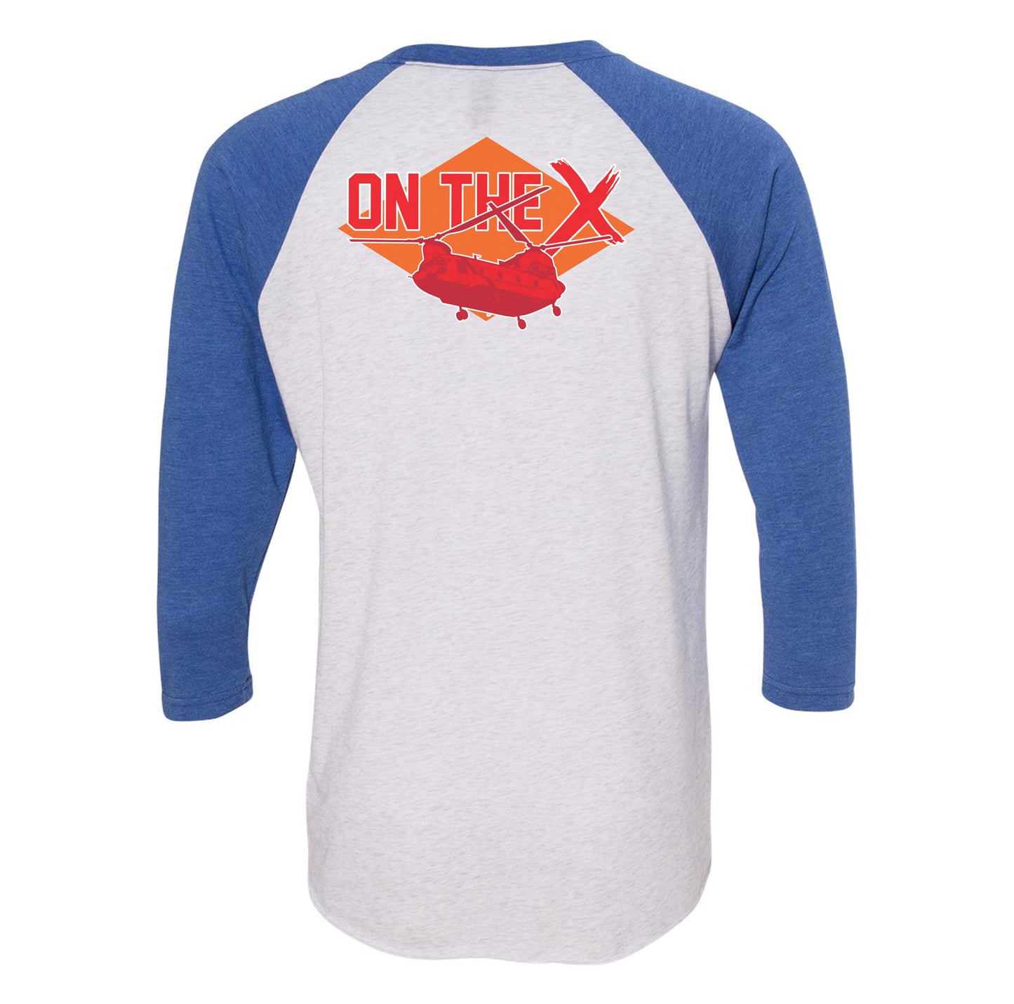 On The X Batt Diamond Raglan Tee