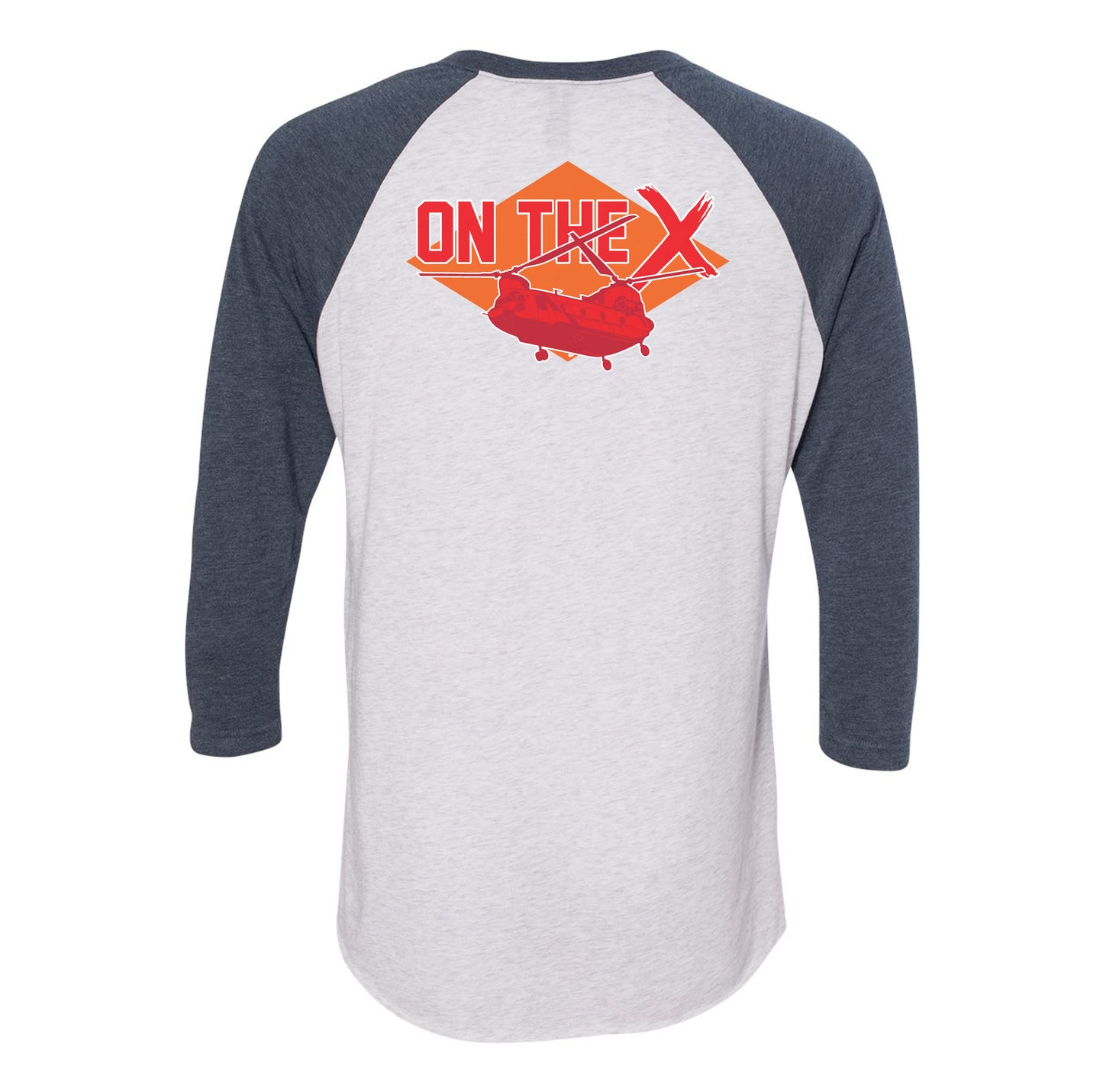 On The X Batt Diamond Raglan Tee