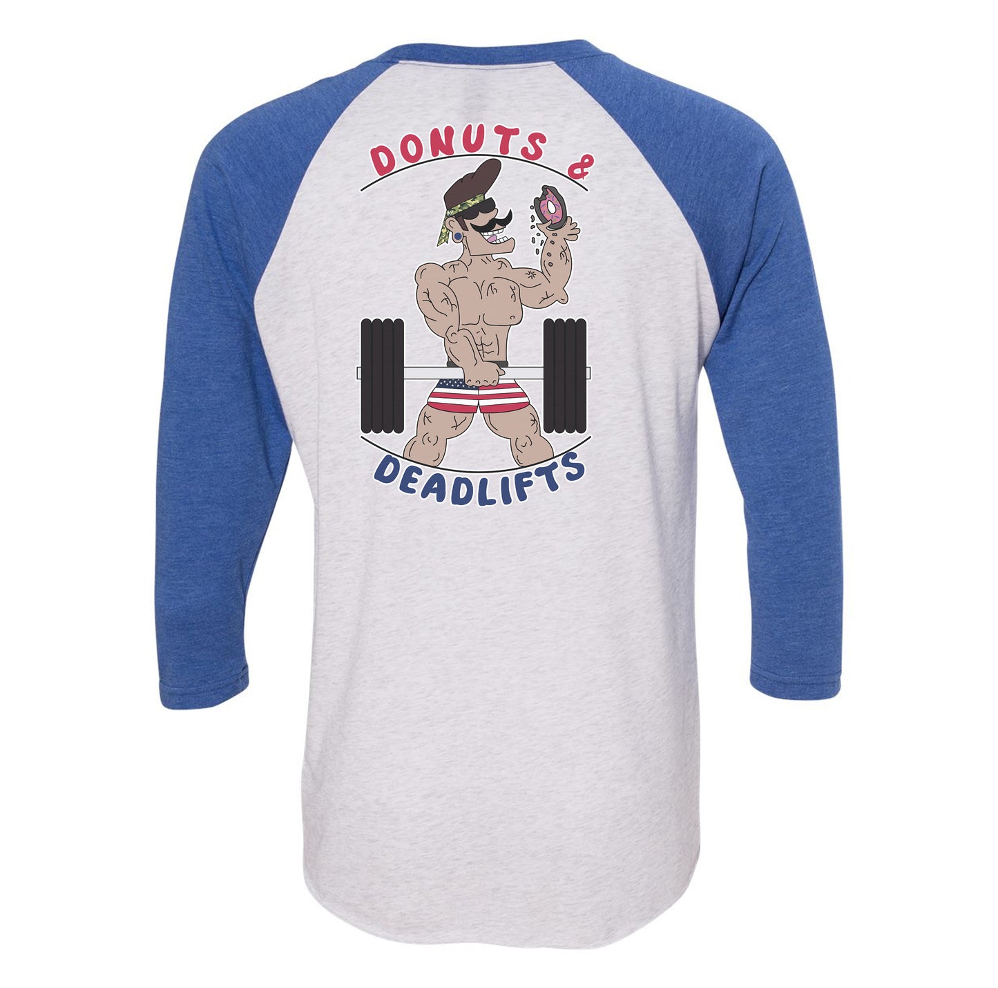 On The X Training Donuts & Deadlifts Raglan